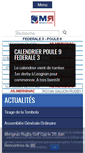 Mobile Screenshot of merignac-rugby.com